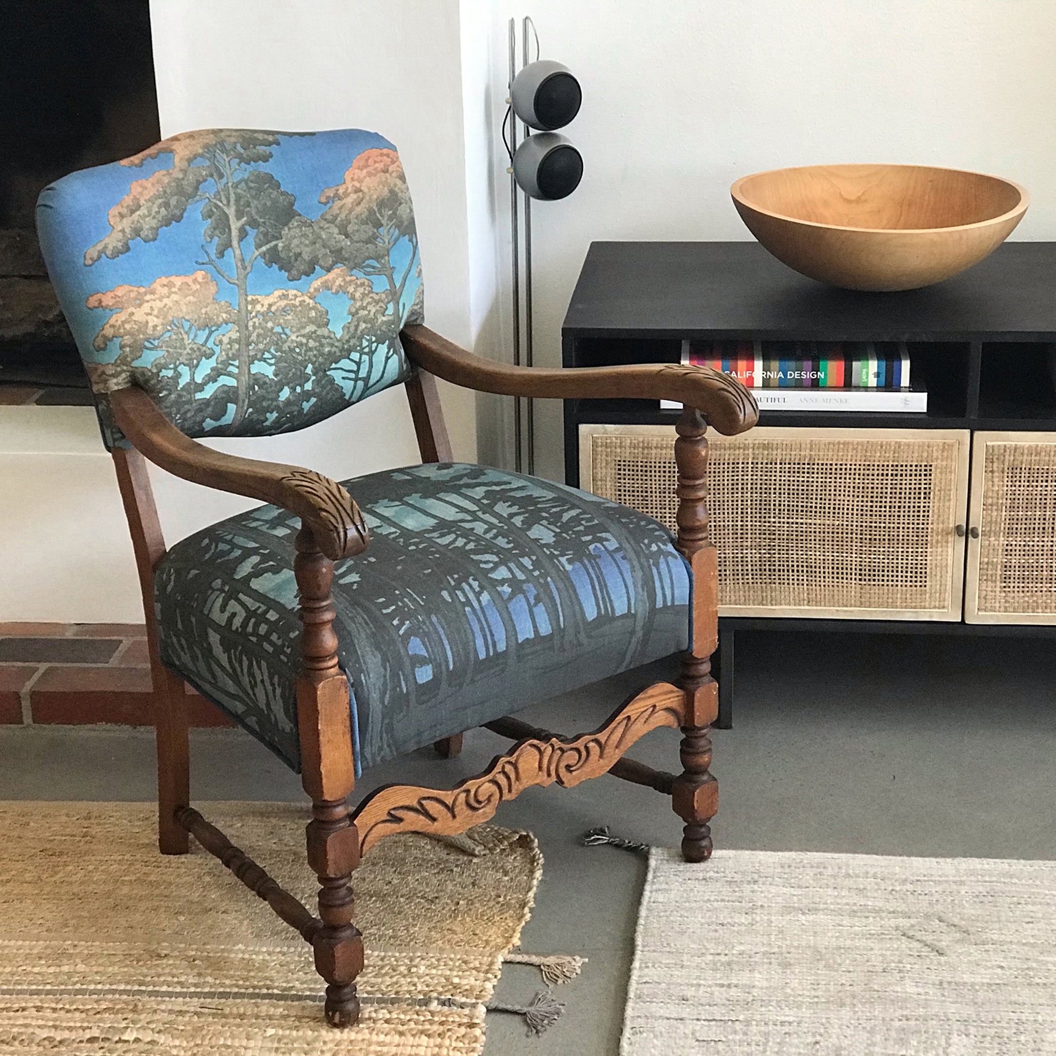 Vintage Chair  Moss Danforth